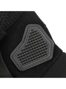 Sonducket 1 Pair Half Finger Rock Climbing Gloves Weight Lifting Anti-Shock Fingerless Glove Sports Equipment Outdoor Tactical Gloves Airsoft Half Finger Sports Gloves Men's Military Combat Gloves Hunting Shooting Gloves - 黑色 - 查看 6