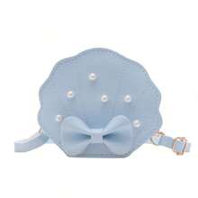 Pearl Shell Mini Shoulder Crossbody Bag, Casual Coin Purse - A - View 8