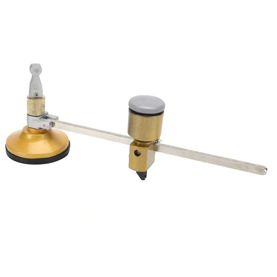 Cirkel Glassnijder, 6 Wielen Ronde Dia Verstelbare Glazen Cirkel Snijden Zuignap Snijder met Ronde Knop Handvat en Zuignap, Tegelsnijders (60 cm / 23 ,6 inch