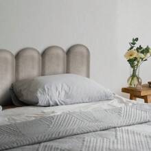 Complete Headboard Kit For Double Bed With 7 Modules 45x20cm Immediate Shipping - 米色 - 查看 2