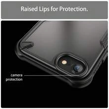 奢华军规级防震精致半透明手机壳，兼容 8 Plus、7 Plus、6/6s Plus、XS Max、XR、X/XS、SE2、SE3、SE4、17 Pro Max、17 Air、16 Pro Max、16 Plus、15 Pro Max、15 Plus、14 Pro Max、14 Plus、13 Pro Max、12 Pro Max、11 Pro Max以及Pixel 10 Pro XL、Pixel 9 Pro XL、Pixel 9a、Pixel 8 Pro、Pixel 8a、Pixel 6 Pro，生日礼物，春日粉彩 - 黑色 - 查看 8