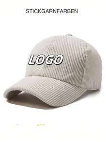 Custom Logo Women's New Autumn Model Corduroy Baseball Cap Simple Solid Color Visor Hat Warm Versatile Baseball Cap,T Customized Logo Hat, Anniversary Gift, Birthday Gift, Wedding Gift, Valentine's Day Gift, Mother's Day Gift, Father's Day Gift, Gift For Best Friends, Thanksgiving Gift, Christmas Gift ﻿ - Corduroy Baseball Cap - View 15