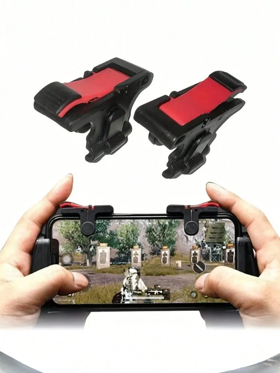 Controlador de juego para disparar con gatillo izquierdo y derecho para juegos móviles