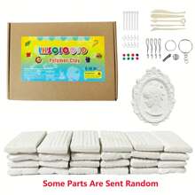 Polymer Clay Kit, Modeling Clay For Kids DIY Starter Kits, Oven Baked Model Clay, Non-Sticky Molding Clay With Sculpting Tools, Gift For Children And Artists - Multicolor - View 8