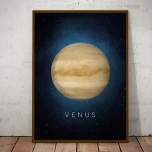 HALFLEMART 1 pieza Póster de lienzo con galaxia espacial, para decoración de sala de estar y dormitorio