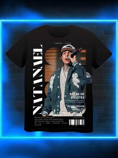 playera Natanael C pacas de billetes regional Mexicano moda