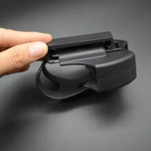 Detachable Handcuff Pouch, MFT Multi-Function Tactical Waist Quick-Release Handcuff Case, For Prop/Movie - Black - Black - View 9