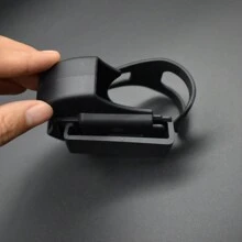 Detachable Handcuff Pouch, MFT Multi-Function Tactical Waist Quick-Release Handcuff Case, For Prop/Movie - Black - Black - View 5