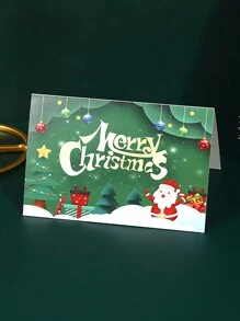 50 piezas de tarjetas de felicitación de cumpleaños, Día de San Valentín, Navidad, Nochebuena con bendiciones manuscritas, tarjetas de regalo con flores, tarjetas de Año Nuevo - Multicolor - Ver 14