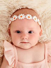 Daisy Elastic Baby & Kids Hair Band, Photo Prop - Color - View 4
