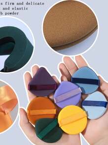 Bộ 1/2/4 hộp đựng mút trang điểm, mút trang điểm trong suốt đa năng di động và hộp đựng mỹ phẩm, thích hợp đựng phấn phủ, phấn khoáng, phấn phủ toàn thân, cọ trang điểm, mút trang điểm, dụng cụ trang điểm ướt & khô kèm hộp, hộp đựng trang sức, túi đựng, giá đựng cọ trang điểm, giá đựng cọ, hộp đựng nước hoa, túi đựng - Trong sáng - Xem 4