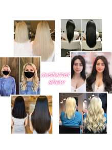 16"-24" Tape In 100% Human Hair Extensions For Women 20Pcs/Pack Straight Seamless Skin Weft Remy Human Tape In Hair Extensions Blonde 24#, Heavenly Harmony Angel Halloween Costumes - S24 - View 10