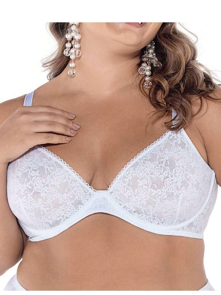 DeMillus Gradisca Bra 64025 - 白色 - 查看 1