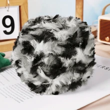 Luxurious Soft Fluffy Yarn Ball - 50 Grams, More Than 20 Colors For Choose Mixed Colors For DIY Knitting & Crochet Projects