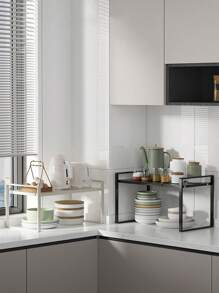 多用途收纳架，适用于厨房、浴室、卧室、阳台。防锈、防潮、节省空间、承重能力强