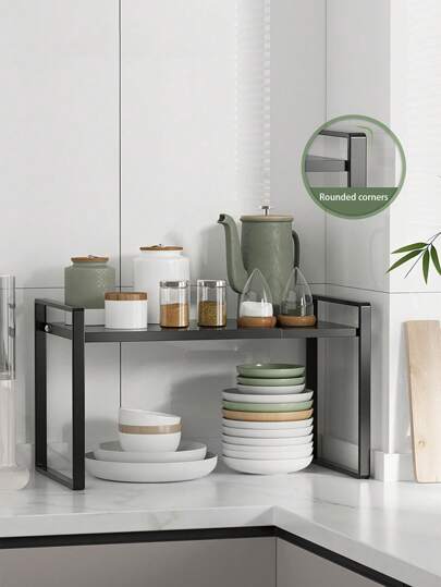 Multi-Purpose Storage Rack, Suitable For Kitchen, Bathroom, Bedroom, Balcony. Rust-Proof, Moisture-Proof, Space-Saving, High Load-Bearing Capacity