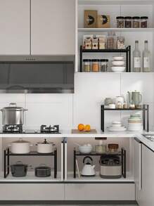 多用途收纳架，适用于厨房、浴室、卧室、阳台。防锈、防潮、节省空间、承重能力强