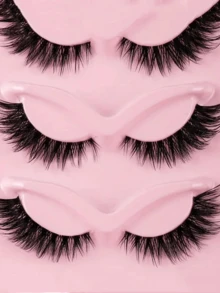 7 Pairs Cat Eye Style Long Cartoon False Eyelashes, Natural Look Winged Eyelash Extensions For Makeup - Cat Eye Lashes - View 6
