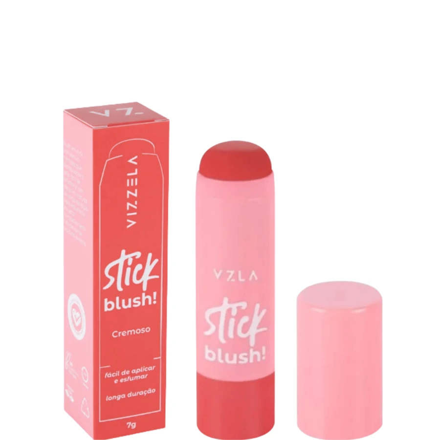 Vizzela Cosmetics Stick Blush! Color 03 - Blush 7g - Trong sáng - Xem 1