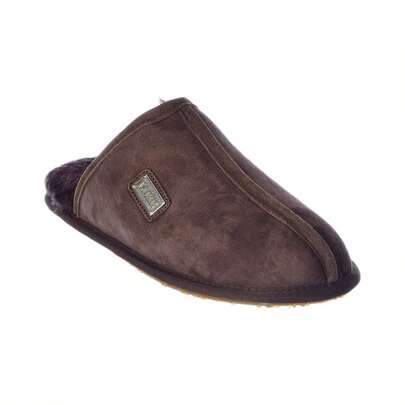 Closed Suede Mules