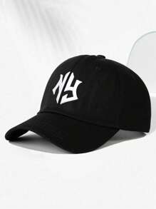 1pc Boné de beisebol NY bordado, chapéu de golfe ajustável e respirável para áreas externas, boné de sol com aba curva da moda para mulheres/homens, adequado para todas as estações - bordado - Ver 6