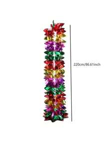 Colorful Christmas Decals, Ribbon Decorations, Ceiling Decorations, And Home Decor Arrangements,Christmas - Multicolor - View 7
