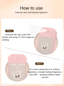 1 件 40ml 方形卡瓶天然植物清新喷雾，适用于衣服、衣柜、客厅、卧室和卫生间，不伤衣物，持久留香，去除异味，增添清新香味，情人节情人用品婚礼用品 - 彩色 - 查看 9