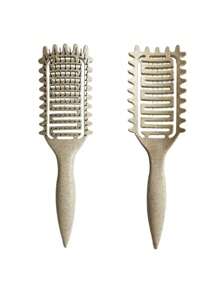 卷发梳，2025 新款卷发梳，适用于卷发造型刷，塑造和定义卷发梳，适合女性男性，减少拉扯和卷发分离 - 彩色 - 查看 16