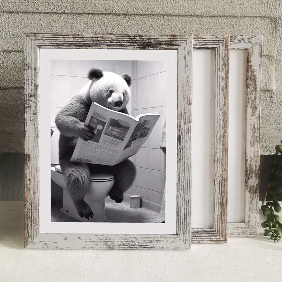3Piece/Set Vintage Style Photo Frames For Picture Wall 10X15 15X20 20X25 A4 Retro Rural Style Pictures Frame For Table Top Display And Wall Mounting Frames Festive Wedding Decorations, Father's Day, Mother's Day, Valentine's Day Gifts Photo Decor Commemorative Gift Birthday Graduation - Light Grey - View 1
