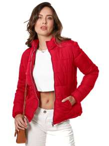 Chelle Women's Jacket - 紅色 - 查看 3