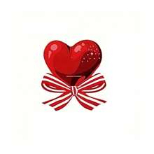 50pcs/100pcs Heart-Shaped Candy Card Holder Decoration Bow Lollipop Paper Card Insertion Cardboard Card Date Proposal Marriage Lollipop Paper Card DIY Decoration Greeting Card Birthday Mother's Day Teacher's Day Father's Day Party Decoration Wedding Anniversary Wife Parents Friends Small Gift Love Small Card (Excluding Candy)