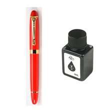 1 SET 0.5mm F Nib Fountain Pen Ink Set Business Office Writing Signature Calligraphy Gift Giving - Sets - View 8