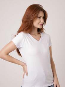 Women T-Shirts - 彩色 - 查看 5