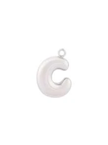 3pcs Stainless Steel Bubble Letter Pendant A-Z Initial Letters Charms Pendant For DIY Jewelry Making Supplies Accessories - Pendants - View 15