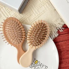 [Tùy chỉnh] Lược túi khí nhỏ gọn và di động, Lược massage nhẹ nhàng cho đầu phụ nữ, Lược đệm khí tại nhà, Khắc laser văn bản tùy chỉnh để thêm phần thú vị - Nhiều màu - Xem 5