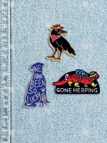 1 件动物胸针，适合作为礼物