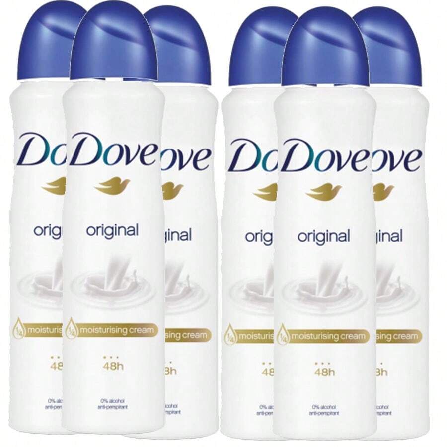 Dove Original Aerosol Deodorant 150ml Pack Of 6 - Multicolor - View 1