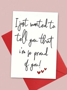 1PC Thiệp chúc mừng sinh nhật tự hào Thiệp chúc phúc dễ thương Thích hợp để gửi cho gia đình, đối tác, bạn bè, đồng nghiệp, một tấm thiệp chúc phúc chân thành - Nhiều màu - Xem 5