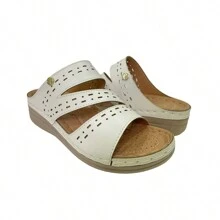 Flexmas Women's Sandals, Modern, Comfortable And Flexible. (624) - 白色 - 查看 2