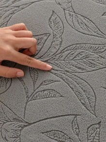 1pc Tea Leaves Jacquard Sofa Cover, All-Season Protective Slipcover, Stretchy & Machine Washable, Fits Single/Loveseat/3-4 Seater/Sectional Sofa Gifts Birthday Graduation