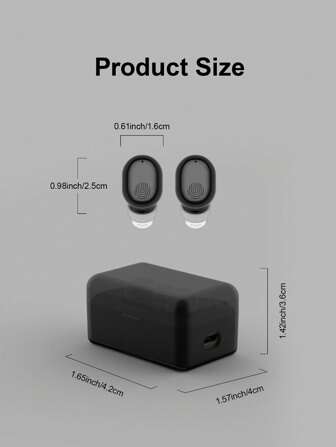 RIKYA Hearing Screening For New In-Ear Hearing AIDS Air-Guided Hearing Function Of Amplifying Headphones