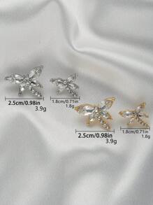 3 件多色水晶蜻蜓纽扣 - 透明玻璃合金缝纫配件，适用于毛衣、外套、围巾、鞋子等 - 蜻蜓系 - 查看 11