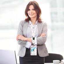 1 Bộ Đựng Thẻ ID Có Cuộn Có Thể Thu Vào, Nơ Hồng Dễ Thương Và Dây Đeo Có Thể Tháo Rời Màu Hồng Cherry, Phụ Kiện Văn Phòng Cho Phụ Nữ, Đồ Dùng Học Tập, Quay Trở Lại Trường Học - Nhiều màu - Xem 6