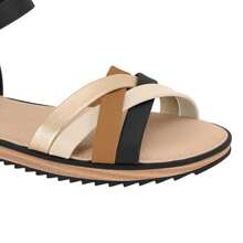 Modare Rhinestone High Heel Sandal Modern Elegant Delicate Comfortable 7203.104 - màu đen - Xem 3