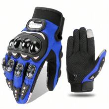 Gants de moto d'été respirants, gants de femmes pour la conduite, gants de moto à doigts complets, gants tactiles pour la conduite de moto, gants de protection anti-chute de course motocross étanches, accessoires de moto