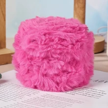 Luxurious Soft Fluffy Yarn Ball - 50 Grams, More Than 20 Colors For Choose Mixed Colors For DIY Knitting & Crochet Projects