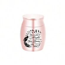 Urnas conmemorativas pequeñas para cenizas - 4 colores, mini juego de mini urnas de aluminio, urna de cremación para cenizas, soporte para cenizas, urna pequeña para familia y seres queridos