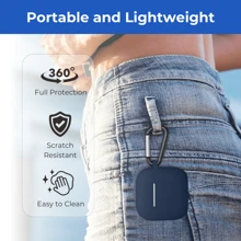 Silicone Protective Earphone Case For AirPds 1,2,3,4 And AirPd Pro 1,2,3 Shockproof Protective Cover With Keychain - Red - View 4