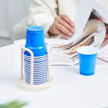 Giá để cốc tối giản, Giá để cốc dùng một lần, Giá để cốc dùng một lần, Giá để cốc giấy để bàn, Giá để máy làm mát nước - Nhiều màu - Xem 3