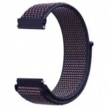 Correa de nilón de 20 mm y 22 mm para Galaxy Watch 7/6/5/4/FE/Active 2 de 40 mm y 44 mm / Galaxy Watch 5 Pro de 45 mm / 4 Classic de 42 mm y 46 mm / Galaxy 6 Classic de 43 mm y 47 mm, paquete de 6 correas deportivas de bucle de tela para mujer y hombre
